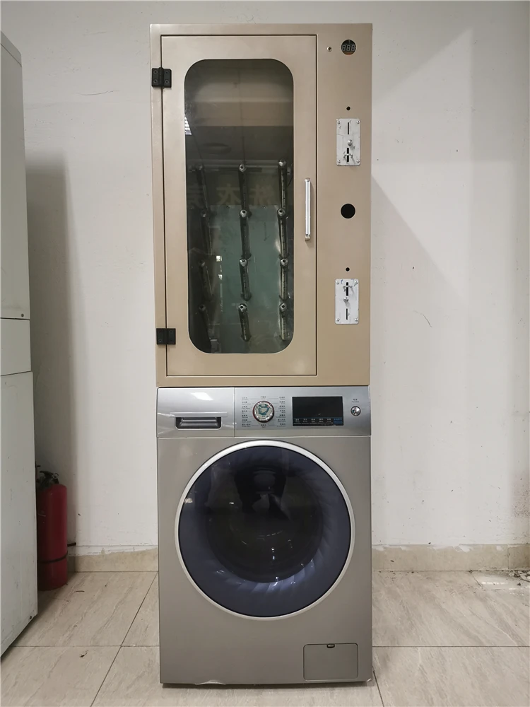 Full automatic laundry shop self-service coin operated sport shoes washing machine shoes washer dryer combo