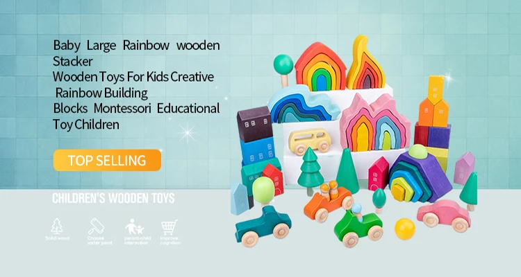 Tangga panjat penyeimbang warna primer kayu anak-anak mengembangkan keseimbangan kekuatan keterampilan motorik Pabrik mainan segitiga sensorik