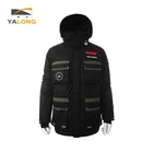 Wear Winter Outdoor Wear Patchwork Multiple Pockets Functional Waterproof Men Jackets Winter Casual Jacket