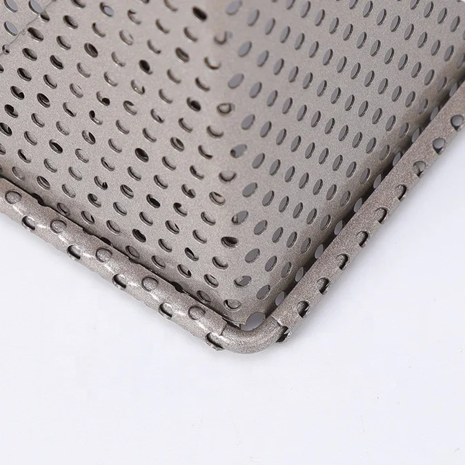 New Arrivals Baguette Loaf Pan Perforated Baking Tray Heavy Duty Carbon Steel Toast Box DIY Oven Baking Mold with Air Holes