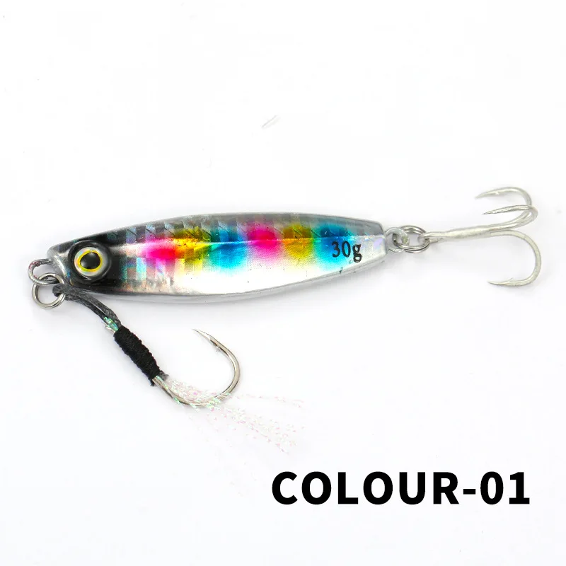 Metal Cast Jig Spoon Fishing Lure G G G G G Artificial Bait