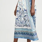 Skirts Skirt Midi Women Custom Latest Design Casual Animal Natural Waist Straight Skirts Women Satin Midi