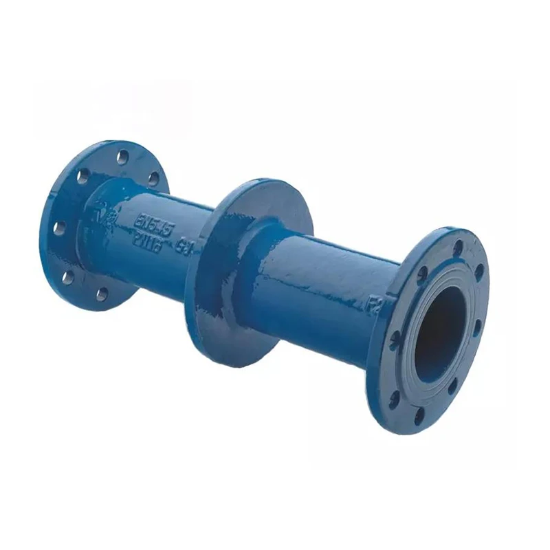 High Quality Ductile Iron Pipes Fitting Double Flange With Puddle