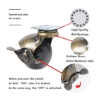 Wheels Wheel Professional Supplier Swivel Wheels 1.5 Inch Galvanized Spherical Flat Universal Wheel