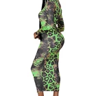 Long Sleeve Dress Elegant Long Sleeve Fall Midi Length Dress Casual Womens Party Wear Dress