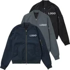 Autumn Jackets Jacket Custom Logo Fashion Autumn Winter Casual Men Jackets Bomber Varsity Jacket