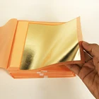 Metal Metal Professional Transfer Booklet Metal Gold Leaf For Gilding And Decorating Furniture Frame Ceiling