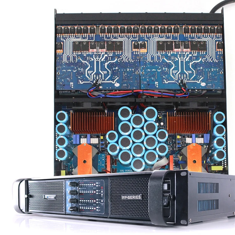 Ds-20q 5000w Power Amplifier 4 Channel 