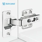 Hinge Hinges TOPCENT Hot Sell Kitchen Cabinet Hinge Hydraulic Soft Close Hinges For Cabinets Furniture Hardware Hinge