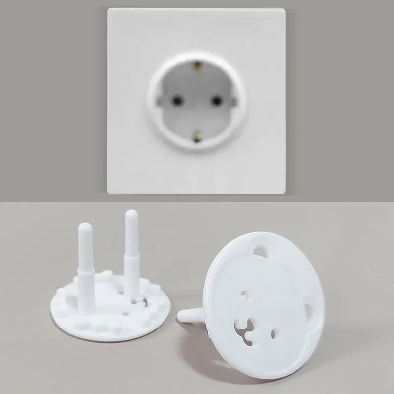 EU Power Socket Electrical Outlet Baby Kids Child Safety Guard Protection Anti Shock Plugs Protector Cover