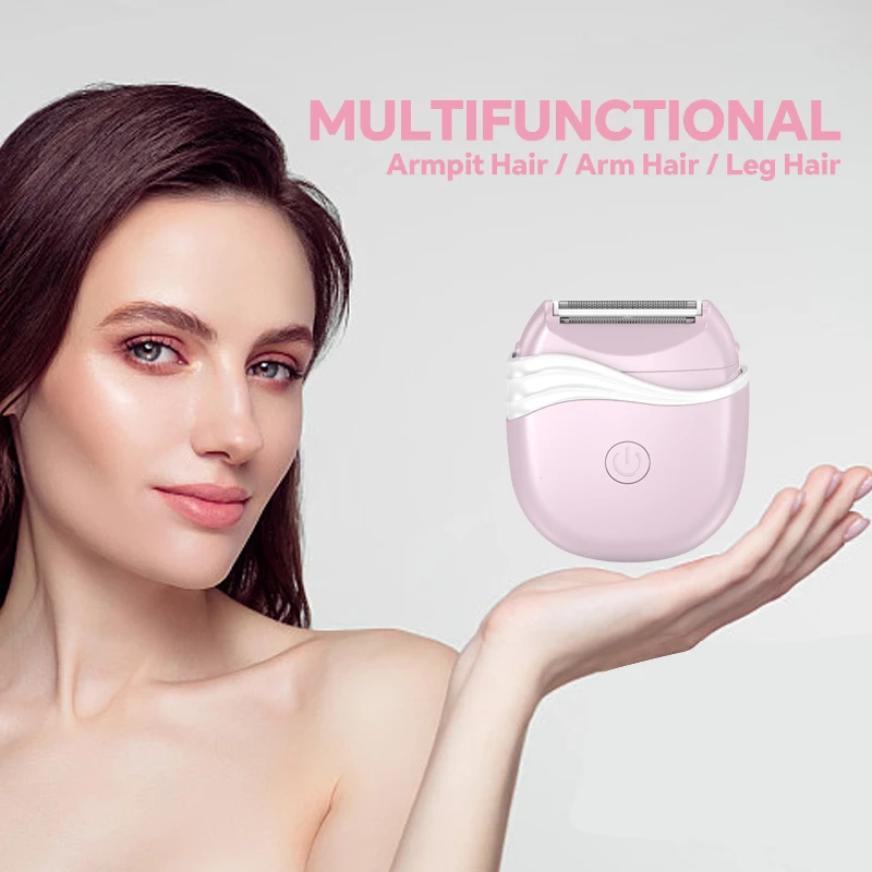 Wholesale USB Charging Electric Lady Shaver Professional Painless Rechargeable Body Shaver for Women for Household and Car Use details