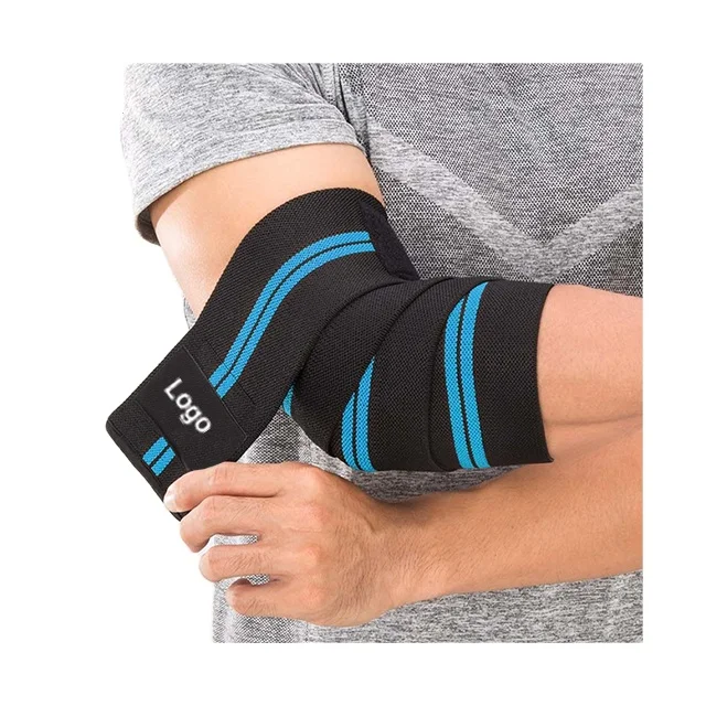 Gym Training Body Building Straps Guard Pads Knee Wraps Support Brace Leg Strap 