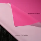100% Polyester Antifluido PUL Tela De Knitted Stoff Jersey Fabric