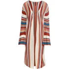 Knitted Thin Style Spring Autumn Stripe Sweater Woman Long Sleeve Knitwear Sweater Cardigan Knit