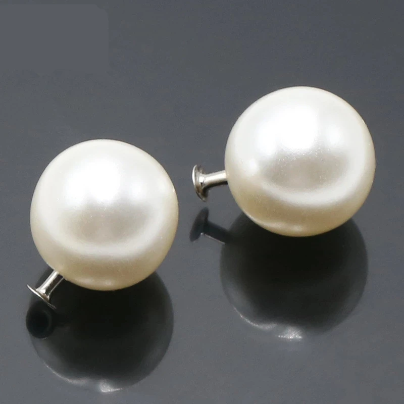 Hot-selling multi color saltwater pearls with rivets colorful pearl for wedding veil