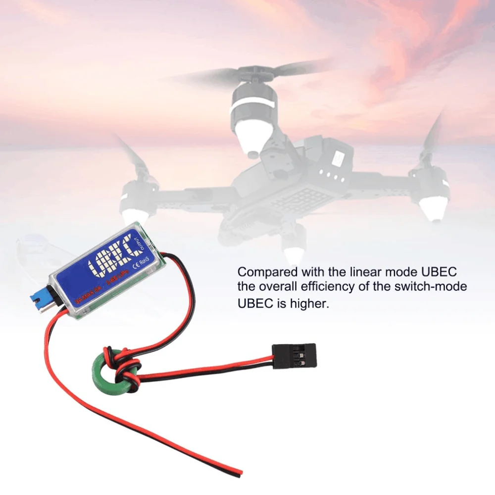 6S UBEC 5V 6V Max 5A Lowest RF Noise BEC UBEC for DIY FPV Mini Racing Quadcopter Drone factory