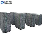Pallet Hollow Block Glass Fiber Pallet Which Is Superior To PVC Wooden Bamboo Steel GMT Brick Pallet