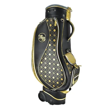 OEM Customizable By Factory Golf Tour Bags For Women PU Leather Cart Golf Stand Bag Golf Bags Caddiebag