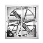 Industrial Fan BOSAI 1530mm Industrial Factory Greenhouse Ventilation Exhaust Fan Wall Mounted Fan