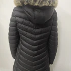 Coat Wholesale 100% Nylon OEM Thick Cotton Overcoat Winter Padding Quilted Bomber Coat With Faux Fur