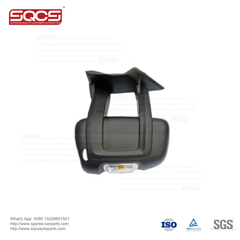 SQCS Brand Long Arm Heated Rear View Mirror OE 735480885 for Fiat Ducato 2002-2016 with 3 Months Warranty