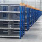 Rack Wire Metal Wire Rack Metal Storage Rack With Side Wire Mesh And Divider Steel Rack 5 Layers