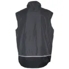 Vest Waterproof Winter Warm Vest Mens Hood Long Winter Vest