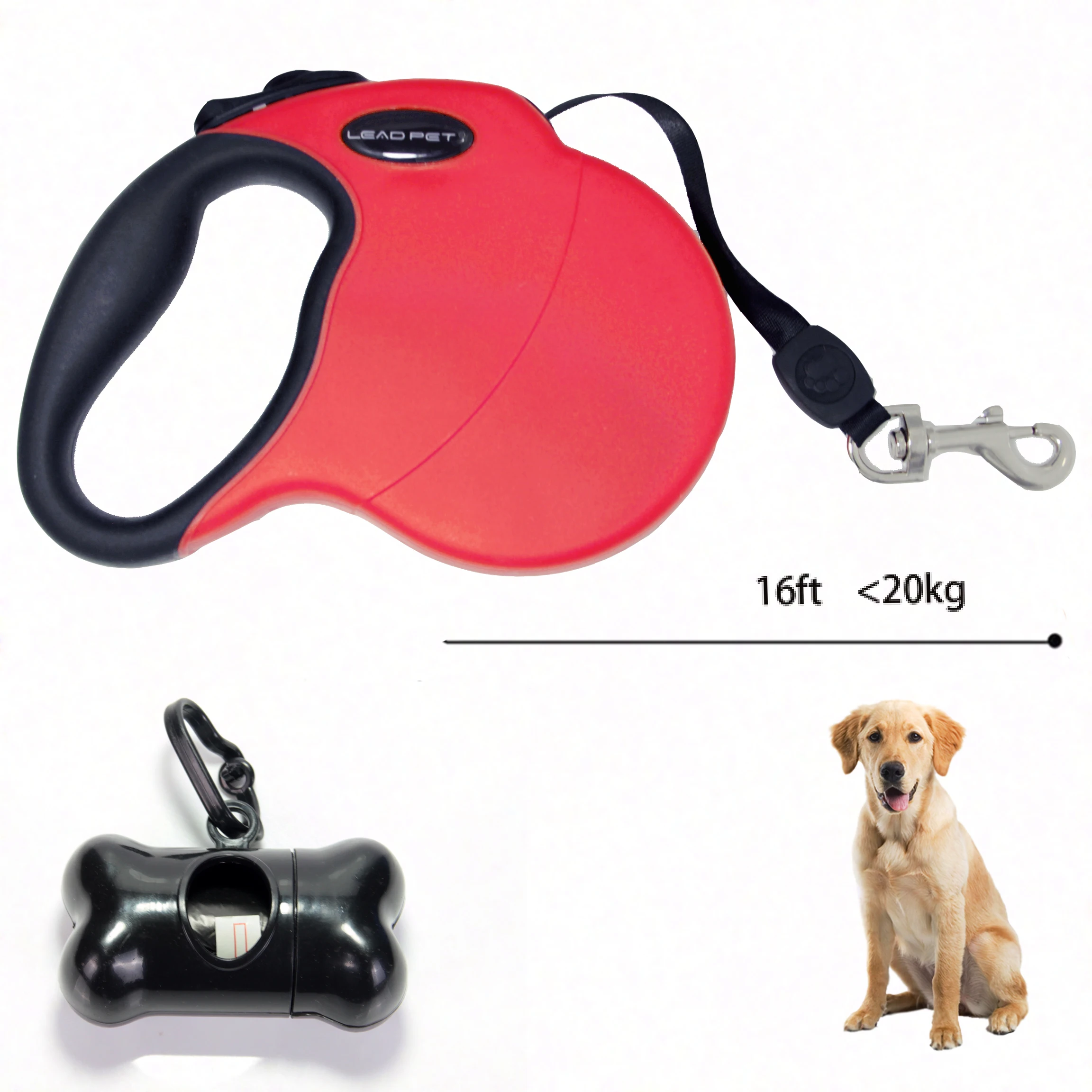 outdoor retractable dog leash