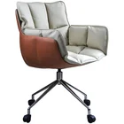Chair Leather Computer Chair Luxury Swivel Chair Leather Book Chair Sofa Postmodern Simple Furniture