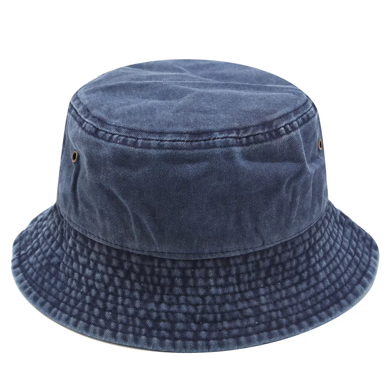 Unisex Short Brim Bucket Hat Cotton 