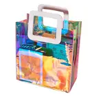 Bag Bags Pvc Tote Bag Custom Transparent PVC Shopping Bag 2020 Reusable Fashion Hologram Pvc Tote Bags