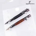 Pen Metal Ballpoint Pen Novelty Toy Gun Tactical Pen Rubber | Wooden Pen Metal Ballpoint Pen Bolt Action