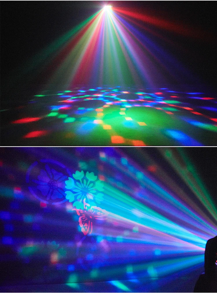 With Remote Control Portable LED Stage Lights for Festive Ambience & Parties for Dance Floor Decorations
