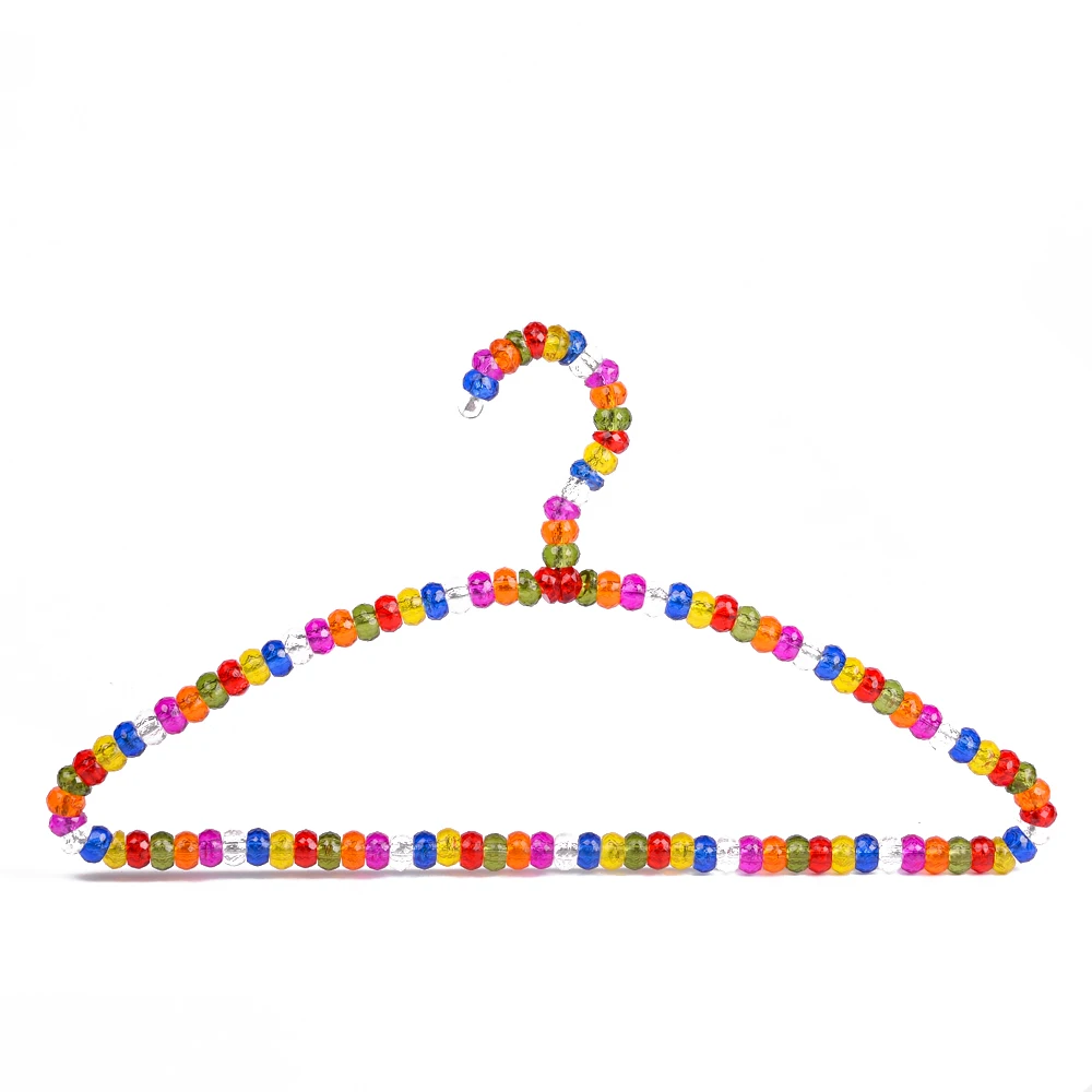 Assessed supplier Pengfei colored plastic pet pearl baby hanger clothes