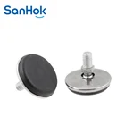 Foot M8 M10 M12 M14 M16 Heavy Duty Desk Foot Leveler Adjustable Metal Leveling Feet For Office