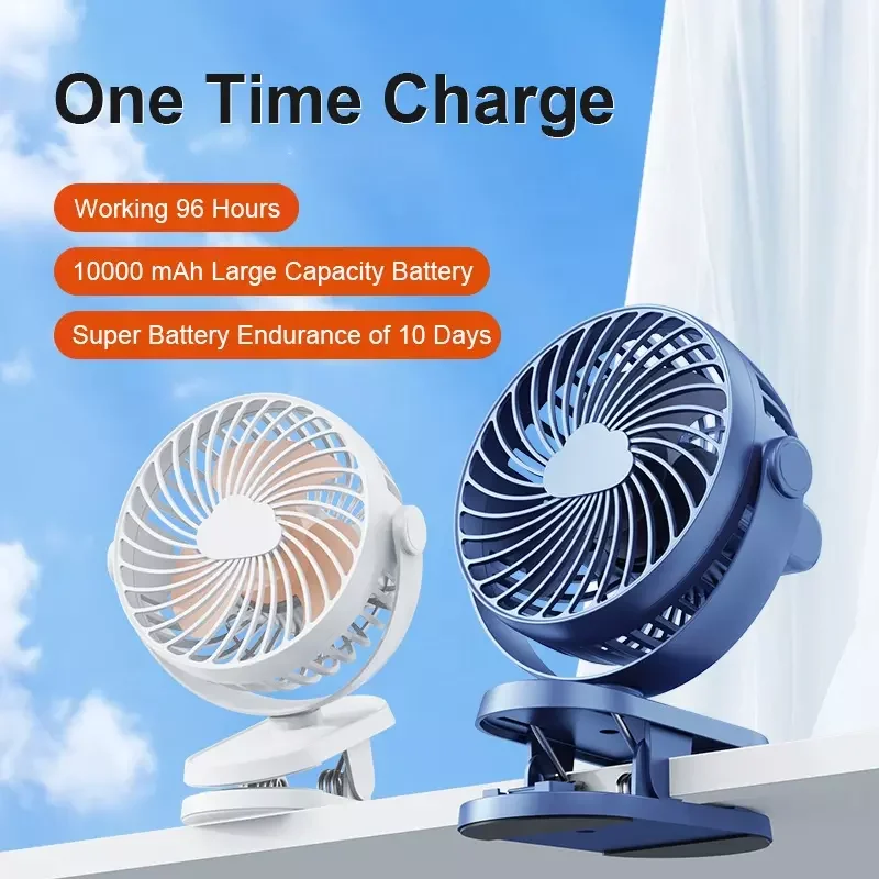 Desk Clip Multi-functional Fan, Portable, 5, Battery - detail 2