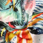 Spanish Women's Thin Cotton Feel Parrot 180x90cm Soft Shawl