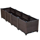 Garden Pot Wholesale Vegetable Garden Balcony Planting Pot Outdoor Planting Basin Roof Garden Combination Planting Box