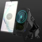 Phone Qi Car Charger Simple Fast 15w Magnet Phone Qi Holder Magnetic Mount Wireless Car Charger