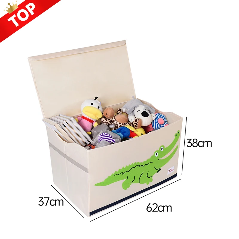 Large Capacity Baby Organizer Toy Storage Chest Kids Basket Organizer Kids Toy Foldable Storage boxe