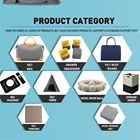 Diaper Bag Upin Double Color 2 Tone Large Portable Felt Diaper Basket Nappy Caddy Felt Diaper Bag