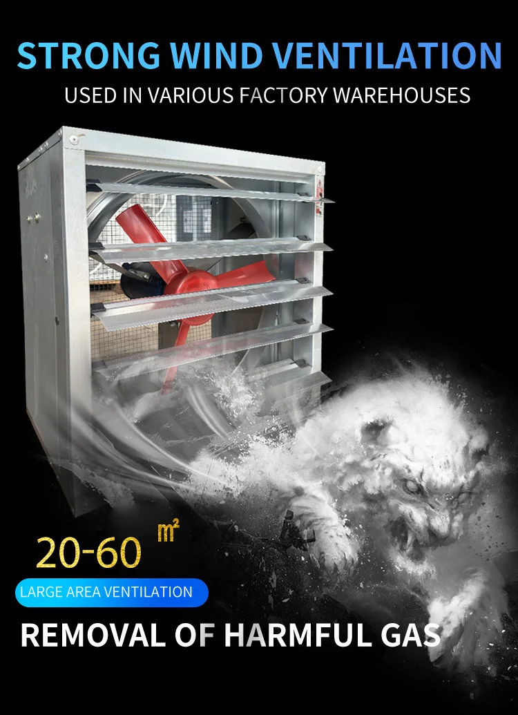 Mx-e600 Explosionproof Axial Blower, 5700m³/h, Explosion-Proof - detail 8