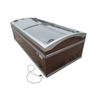 Ice Cream Supermarket Self Defrost Refrigerator Ice Cream Frozen Food Meat Display Chest Freezer