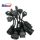 Factory Price Latest Full Set 8 Pcs Truck Cables Obd2 Diagnostic OBD OBDII OBD 2 Connecter For B-NZ-14P Cable