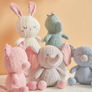 Wholesale OEM Customized Handmade Stuffed Animal Doll Crochet Toy Baby Gift