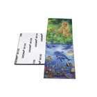 Animal Stickers 3d High Quality Custom Size Animal Style Lenticular Printing Stickers 3d