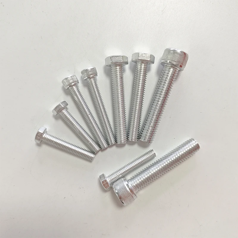 Customized Aluminum Outer Hexagon Bolt M5 M6 M8 M10 Aluminum Hexagon Socket Bolt manufacture