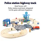Toys Train Train Multifunctionalbaby Building Blocks Educational Toys Wooden Track Train Set