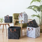 Storage Basket Storage Basket Multi Purpose Home Sundries Organization Box Felt Laundry Storage Basket