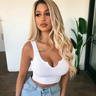 Top Women Women TOB 2021 Summer New Sexy V Neck Tank Top Club Fit Tigh Suspender T Shirt For Women BK217